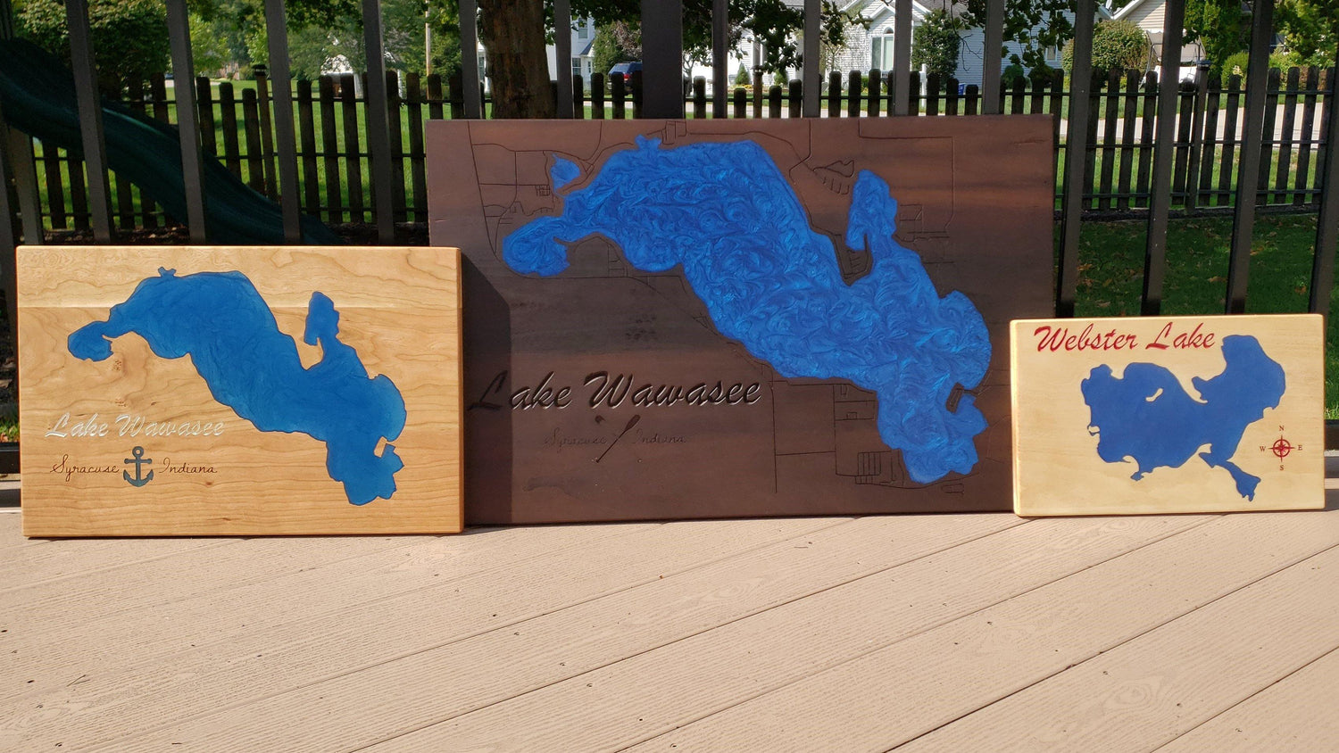 Lake Maps - Matt Granger Designs