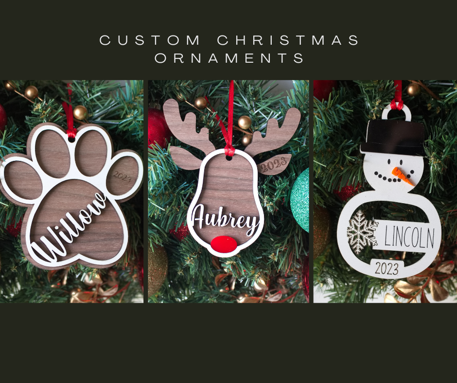 Custom Christmas Ornaments