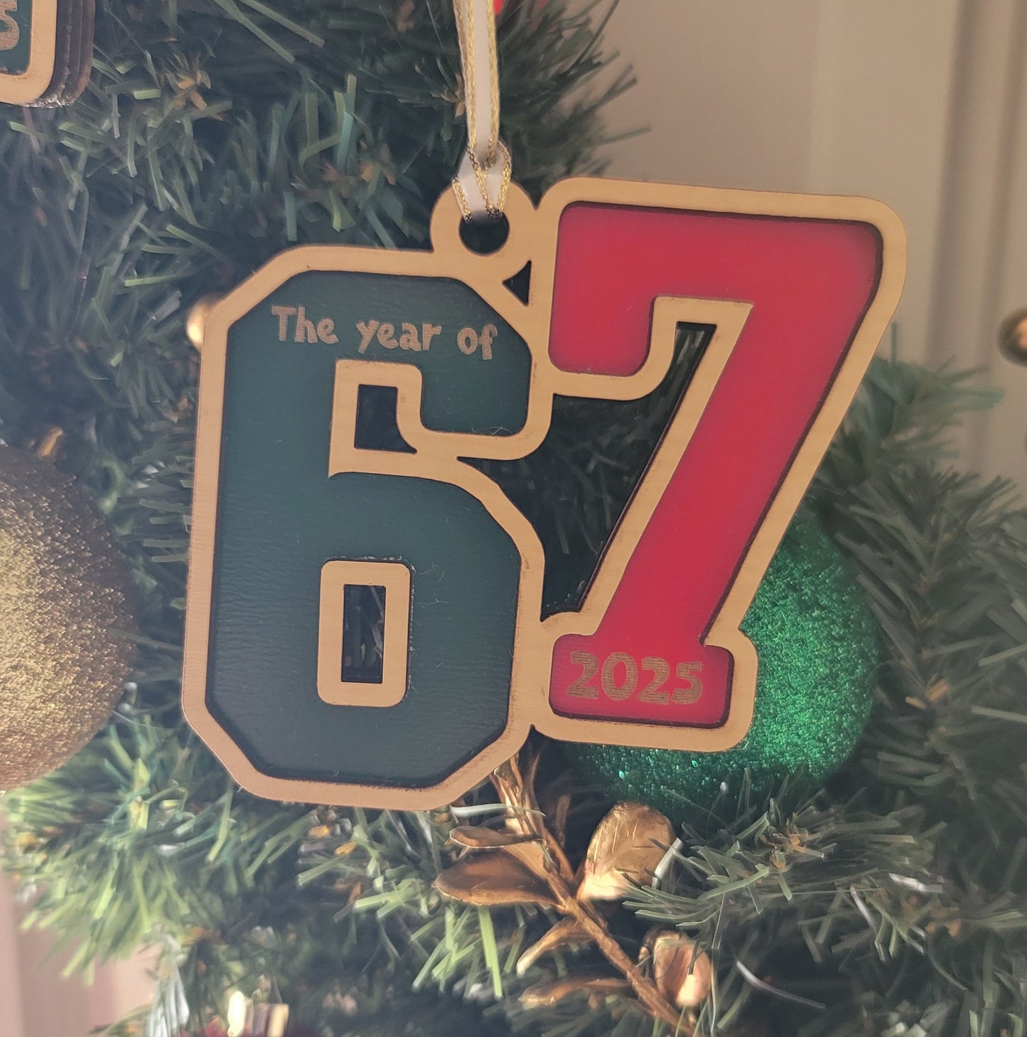 6-7 Christmas Ornament