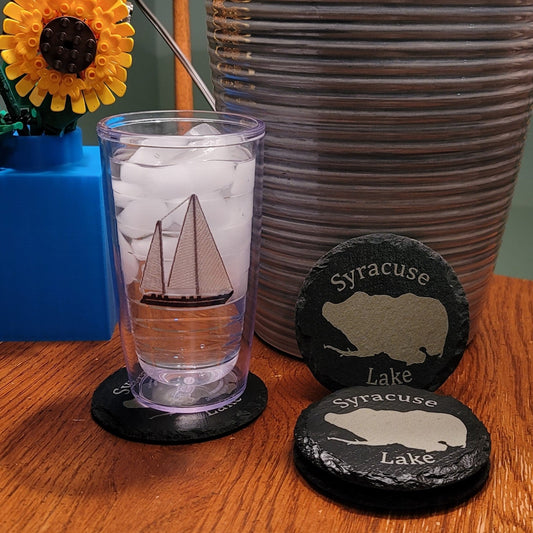 Slate Lake Drink Coasters (1 Coaster)