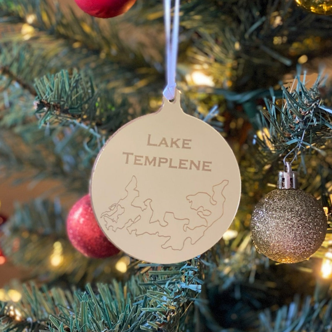 Acrylic Lake Ornaments (Michigan) - Matt Granger Designs
