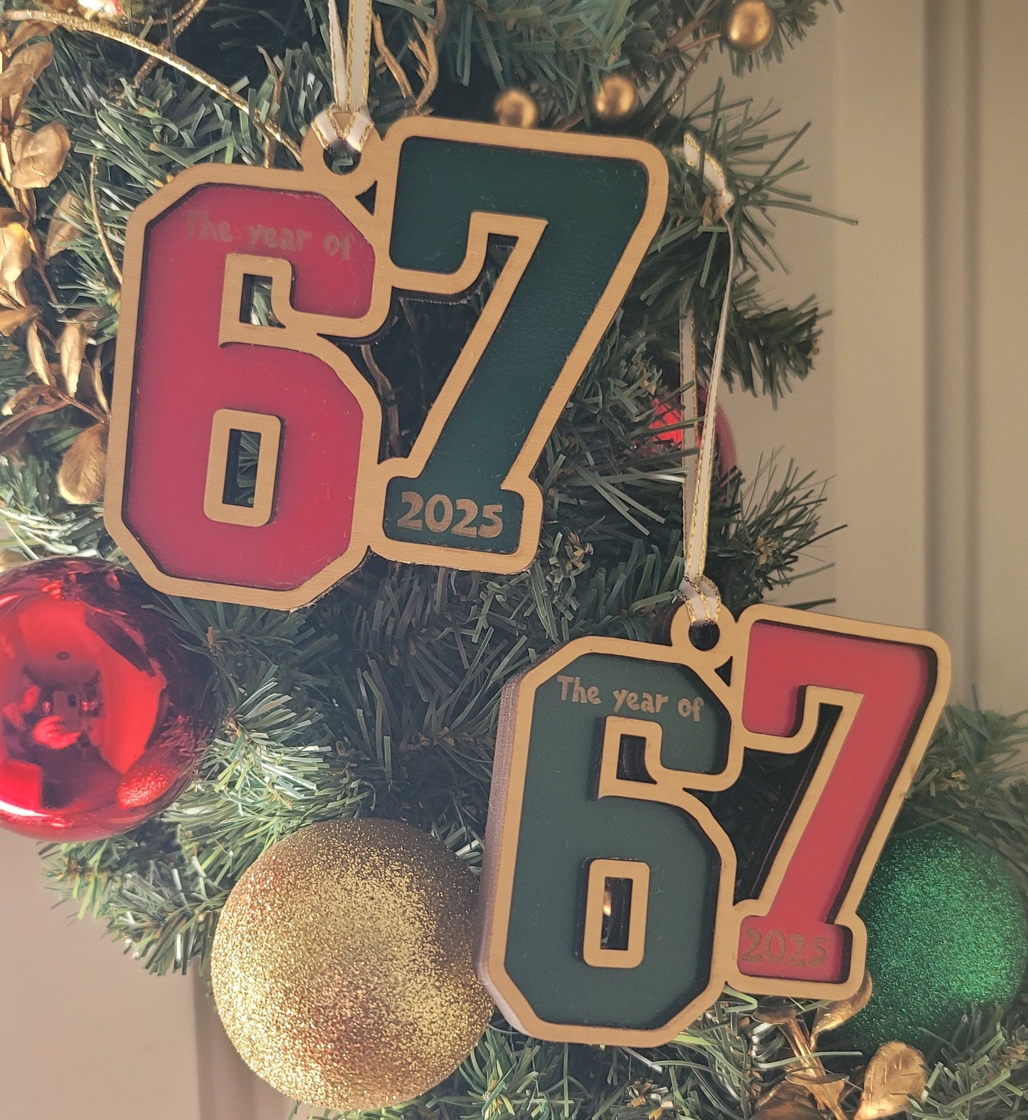 6-7 Christmas Ornament