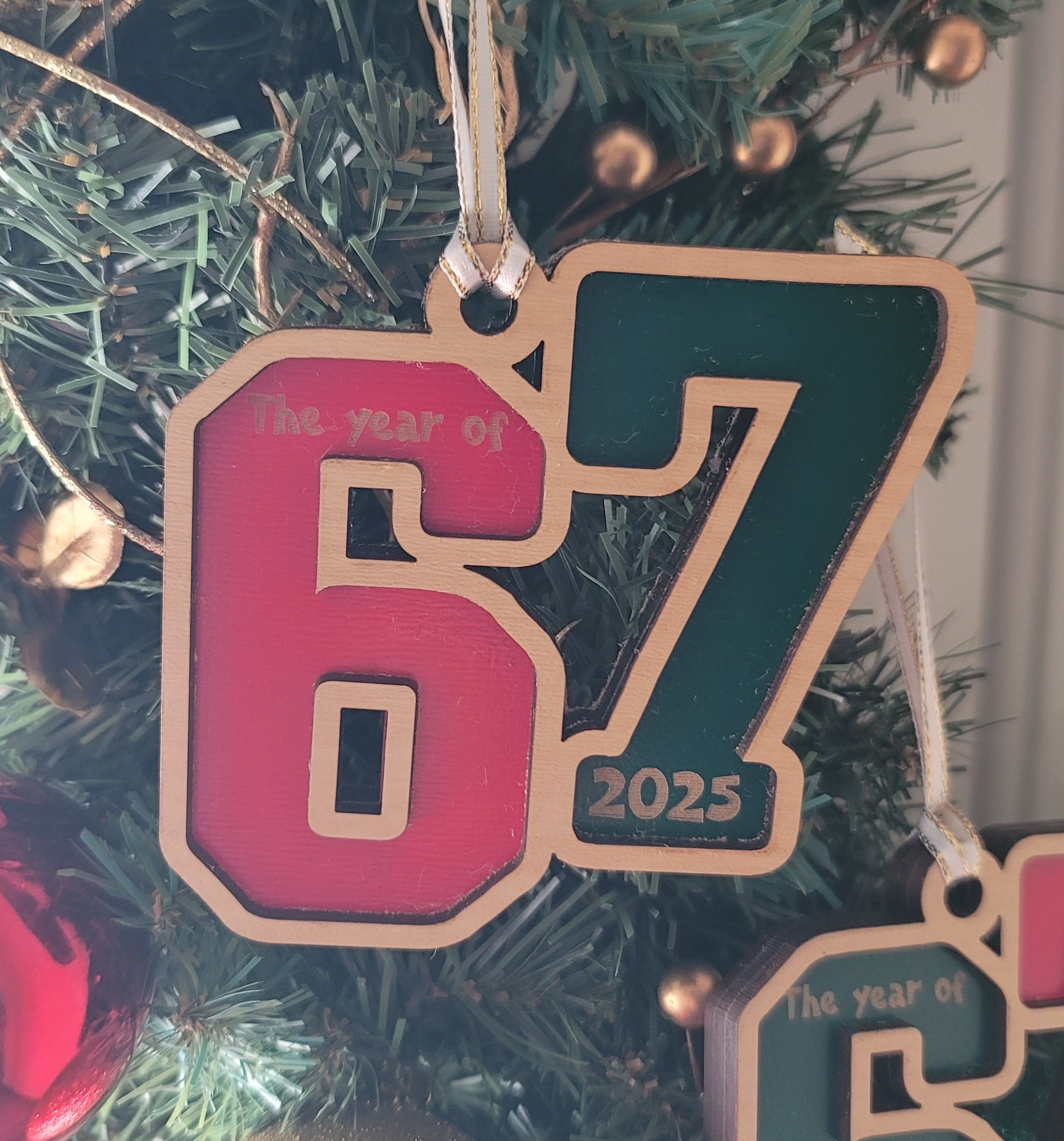 6-7 Christmas Ornament