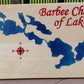10"x15" Wooden Epoxy Lake Maps - Matt Granger Designs