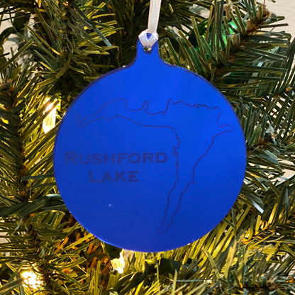 Acrylic Lake Ornaments (New York) - Matt Granger Designs