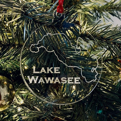 Acrylic Lake Ornaments (Indiana) - Matt Granger Designs